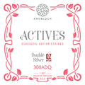 Knobloch Actives Double Silver QZ Mediun 300ADQ Muta Chitarra Classica