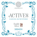 Knobloch Actives Double Silver SN Hi Tension 500ADN Muta Chitarra Classica
