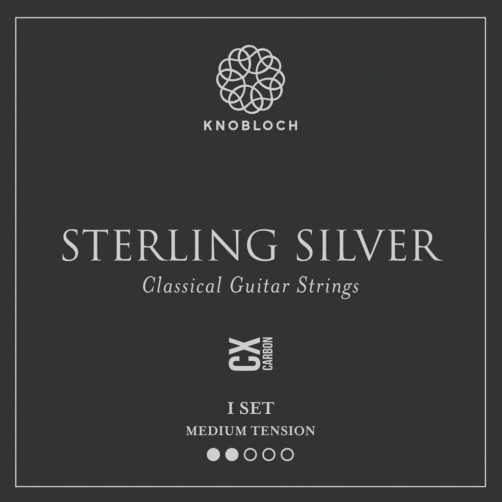Knobloch Sterling Silver CX Mediun 300SSC Muta Chitarra Classica