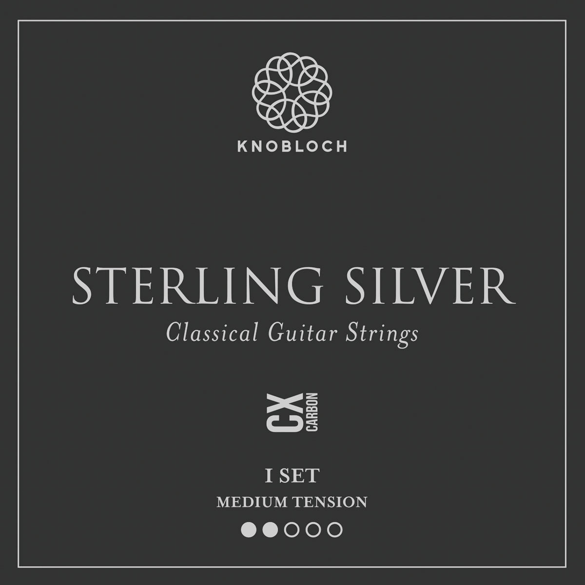 Knobloch Sterling Silver CX Mediun 300SSC Muta Chitarra Classica