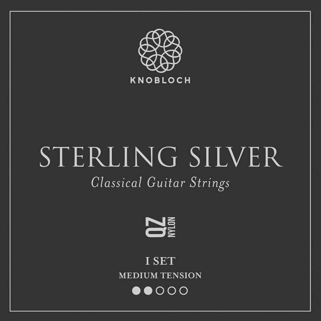 Knobloch Sterling Silver QZ Mediun 300SQ Muta Chitarra Classica