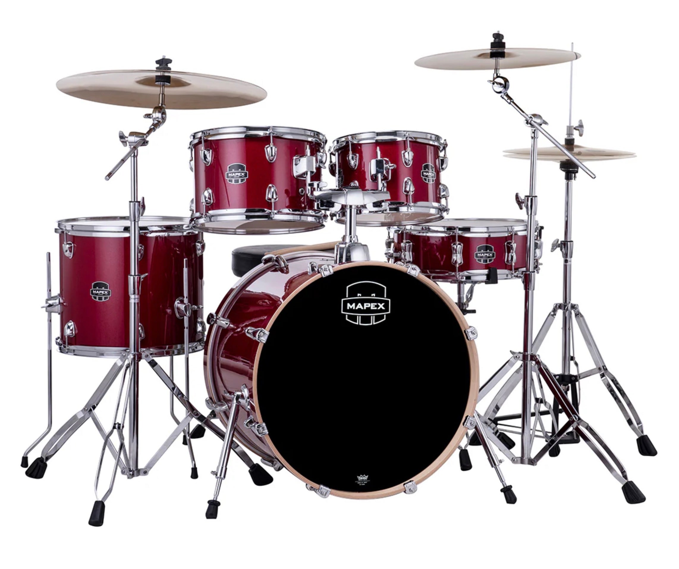 Mapex it Ve5045ftcvm venus fusion 5 pezzi crimson red sparkle