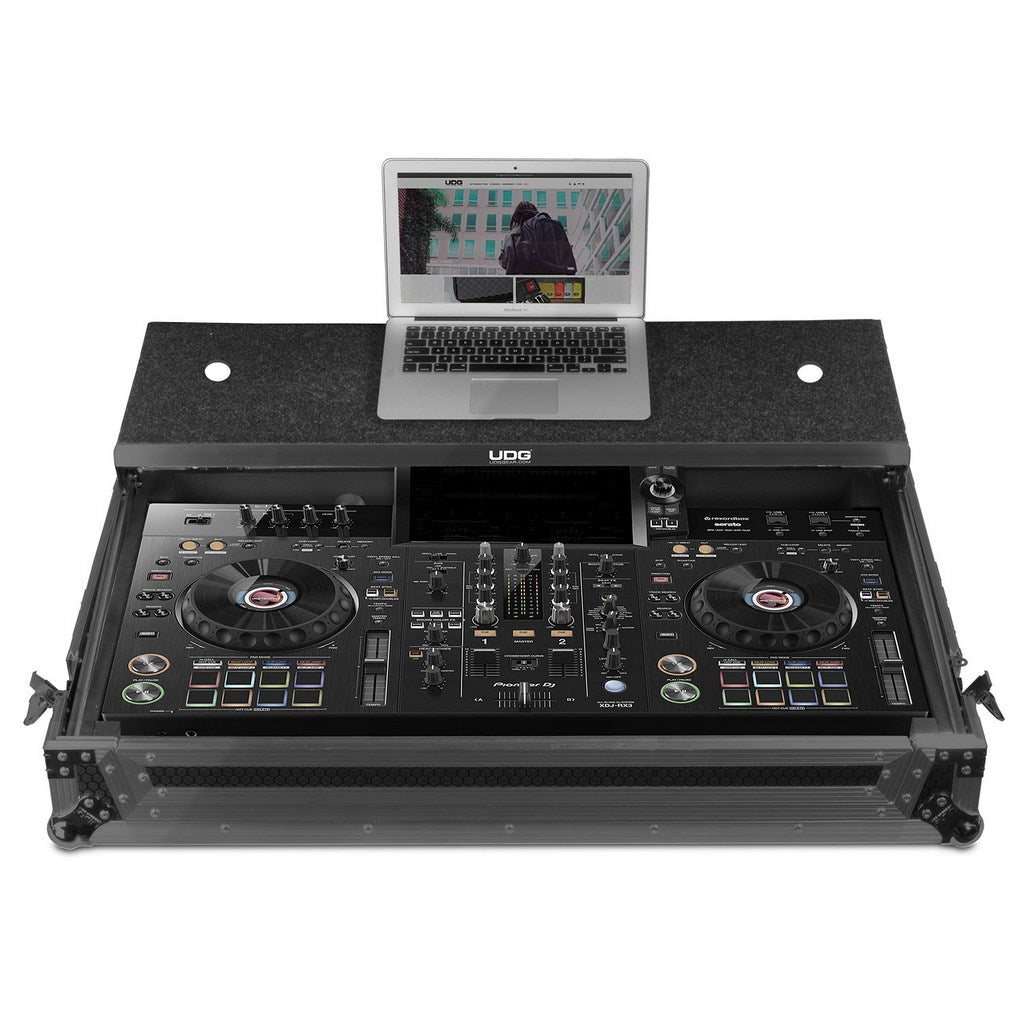 Udg gear U91075bl - ultimate flight case pioneer xdj-rx3 black plus (l&w)