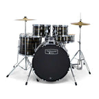 Mapex it Tnd5844ftcfj tornado junior full 5 pezzi ebony yellow grain