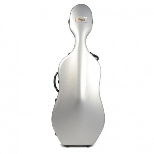 Bam italia 1001swgc custodia classic per violoncello - ruote - light grey