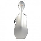 Bam italia 1001swgc custodia classic per violoncello - ruote - light grey