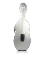Bam italia 1002xlsn custodia hightech regolabile per violoncello - metallic silver