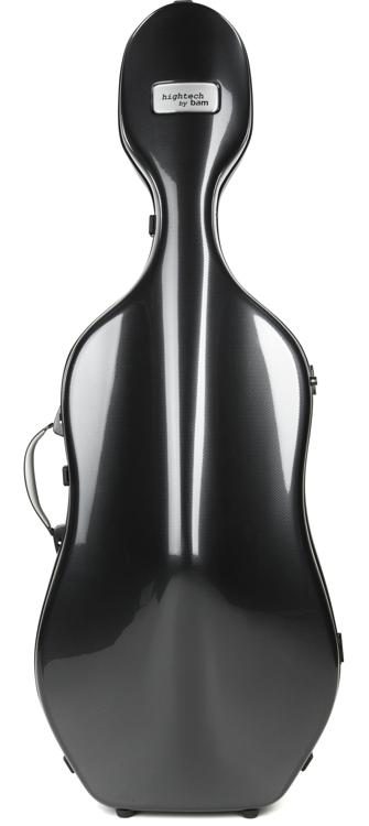 Bam italia 1004xlc custodia hightech compact per violoncello - black carbon