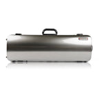 Bam italia 2001xlsc custodia hightech oblong per violino - silver carbon