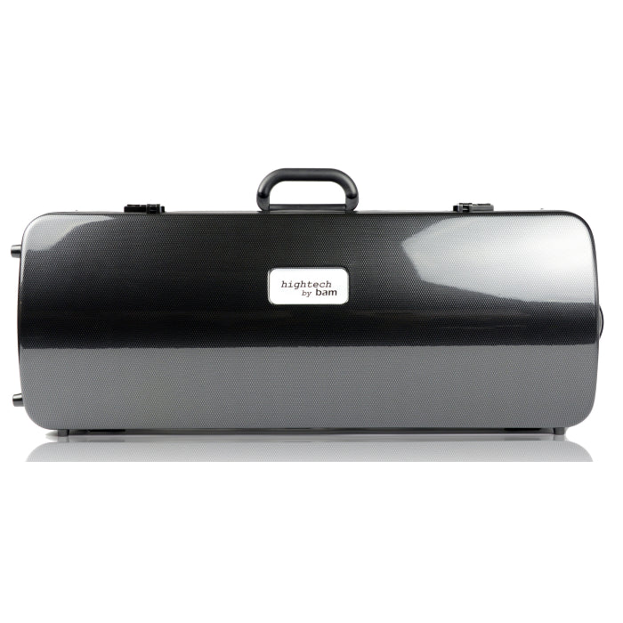 Bam italia 2005xlc custodia hightech per due violinoi - black carbon