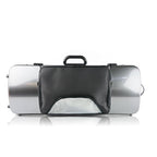 Bam italia 2202xlsc custodia hightech oblong per viola pocket - silver carbon