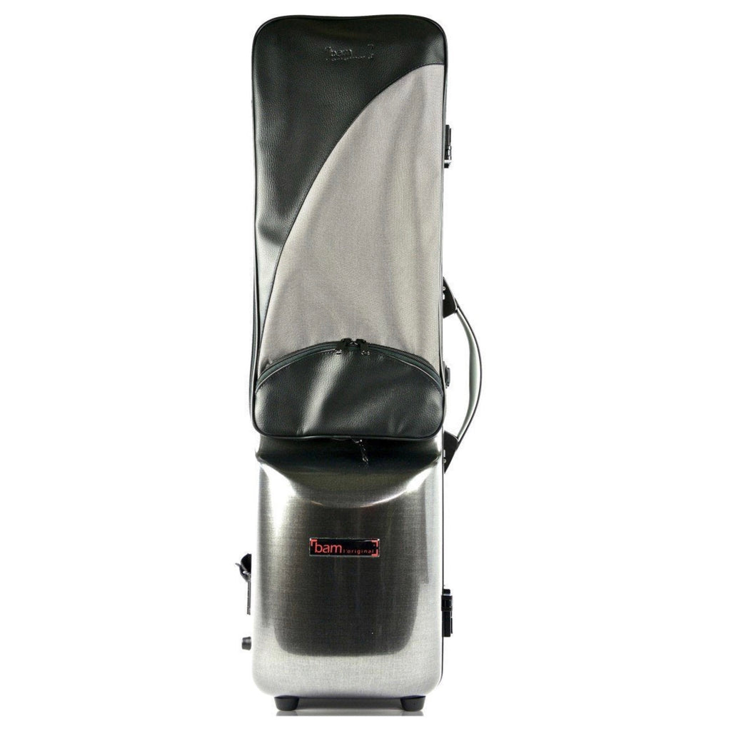 Bam italia 3026xlt custodia trekking per clarinetto basso discendente al do - tweed