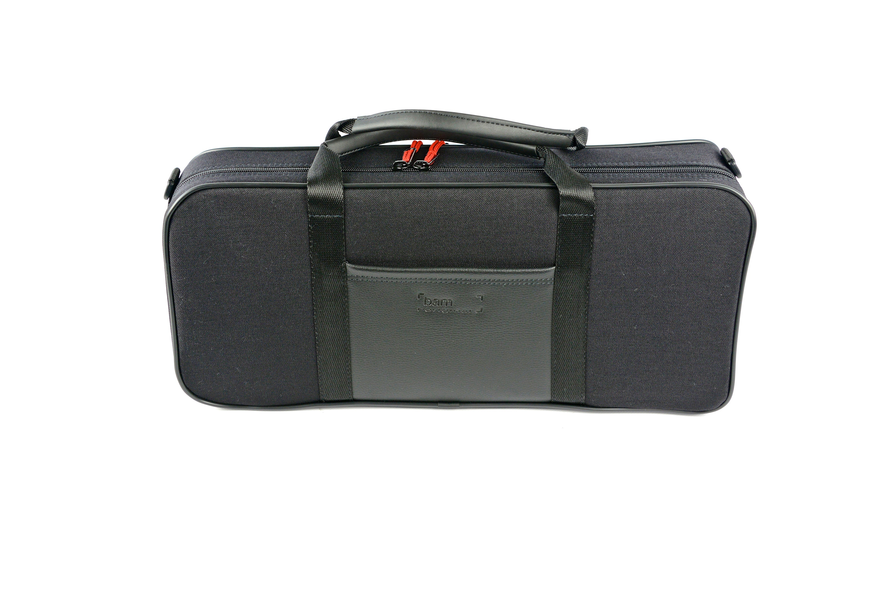 Bam Italia 3128s Classic Case for 2 Clarinets (Bb/A) - Black