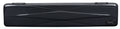 Bam italia 4019xlc custodia hightech slim per flauto - black carbon