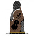 Bam italia Bfic-0050 singolo strato in seta pizzo per violino - orange