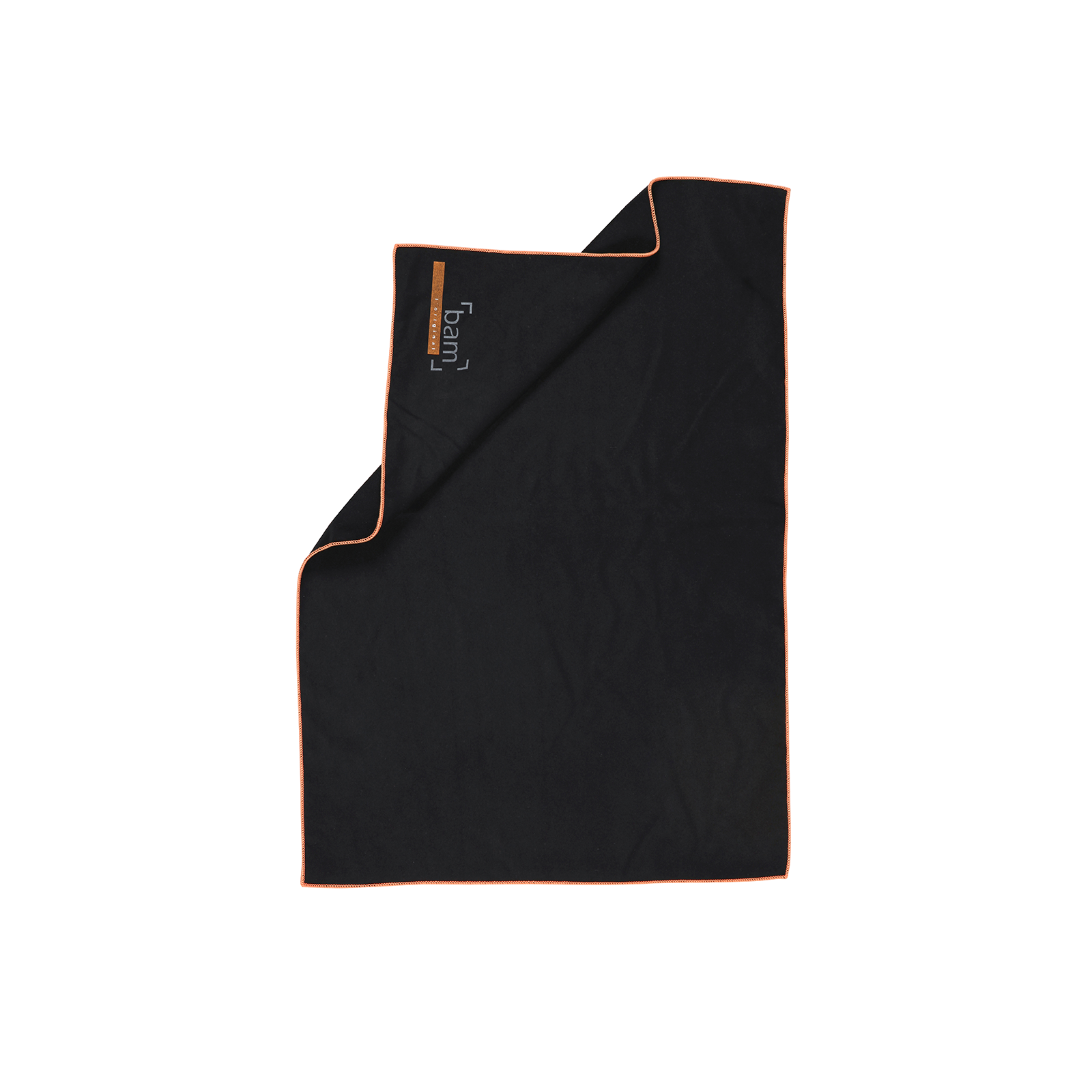 Bam italia Cc-0001 panno di pulizia in microfibra taglia m 30x40 - black