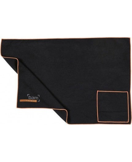 Bam italia Cc-0004 panno di pulizia in microfibra taglia l 30x40 - black