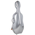 Bam italia Def1005xla custodia hightech la defense oblong per violoncello - brushed aluminum