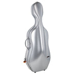 Bam italia Def1005xla custodia hightech la defense oblong per violoncello - brushed aluminum