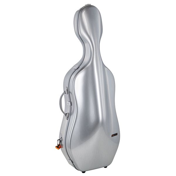 Bam italia Def1005xla custodia hightech la defense oblong per violoncello - brushed aluminum