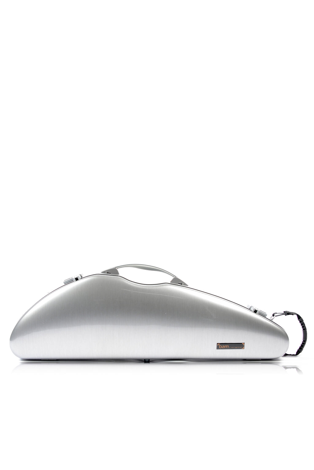 Bam italia Def2000xla custodia hightech la defense slim per violino - brushed aluminum