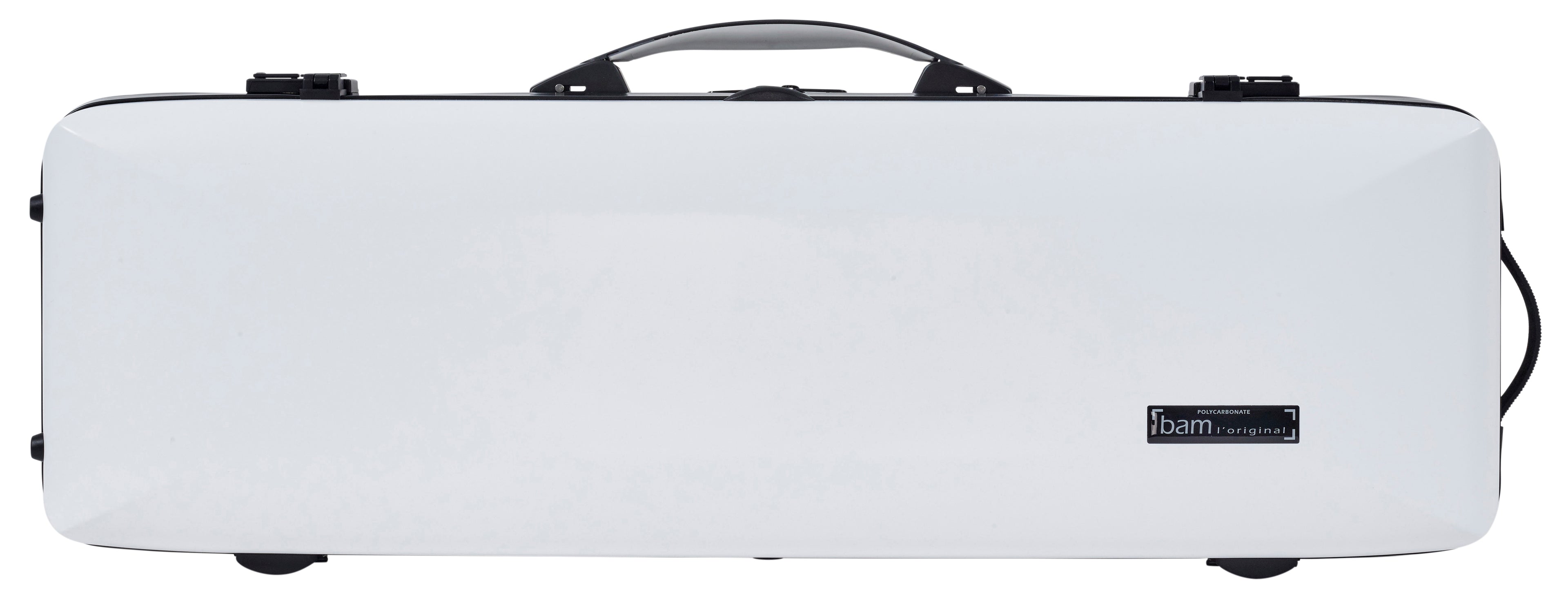 Bam italia Ice2018xlwn custodia hightech ice supreme oblong per violino - white - black version