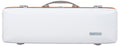 Bam italia Ice2018xlwo custodia hightech ice supreme oblong per violino - white - orange version