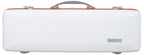 Bam italia Ice2018xlwo custodia hightech ice supreme oblong per violino - white - orange version