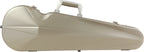 Bam italia Op2002xlcs custodia hightech l'opera contoured per violino - policarbonato - champagne - silver