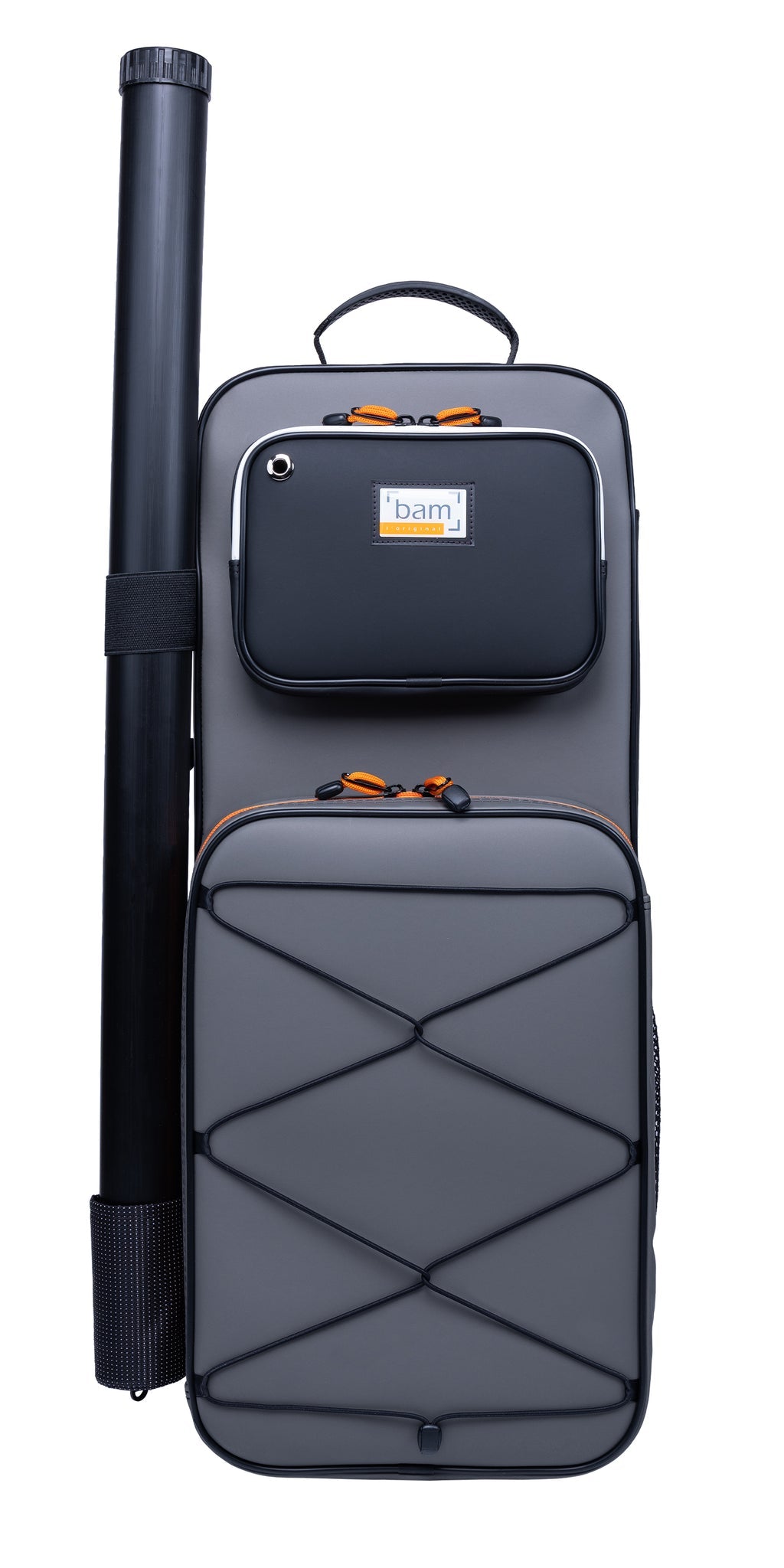 Bam italia Peak2001sn custodia peak performance compact per violino - black & grey