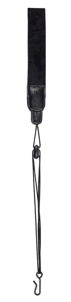 Bam italia St-0022 tracolla imbottita per strumenti a fiato - gancio in metallo - noir