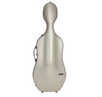 Bam italia Sup1005xlcn custodia hightech supreme in policarbonato per violoncello - champagne - black