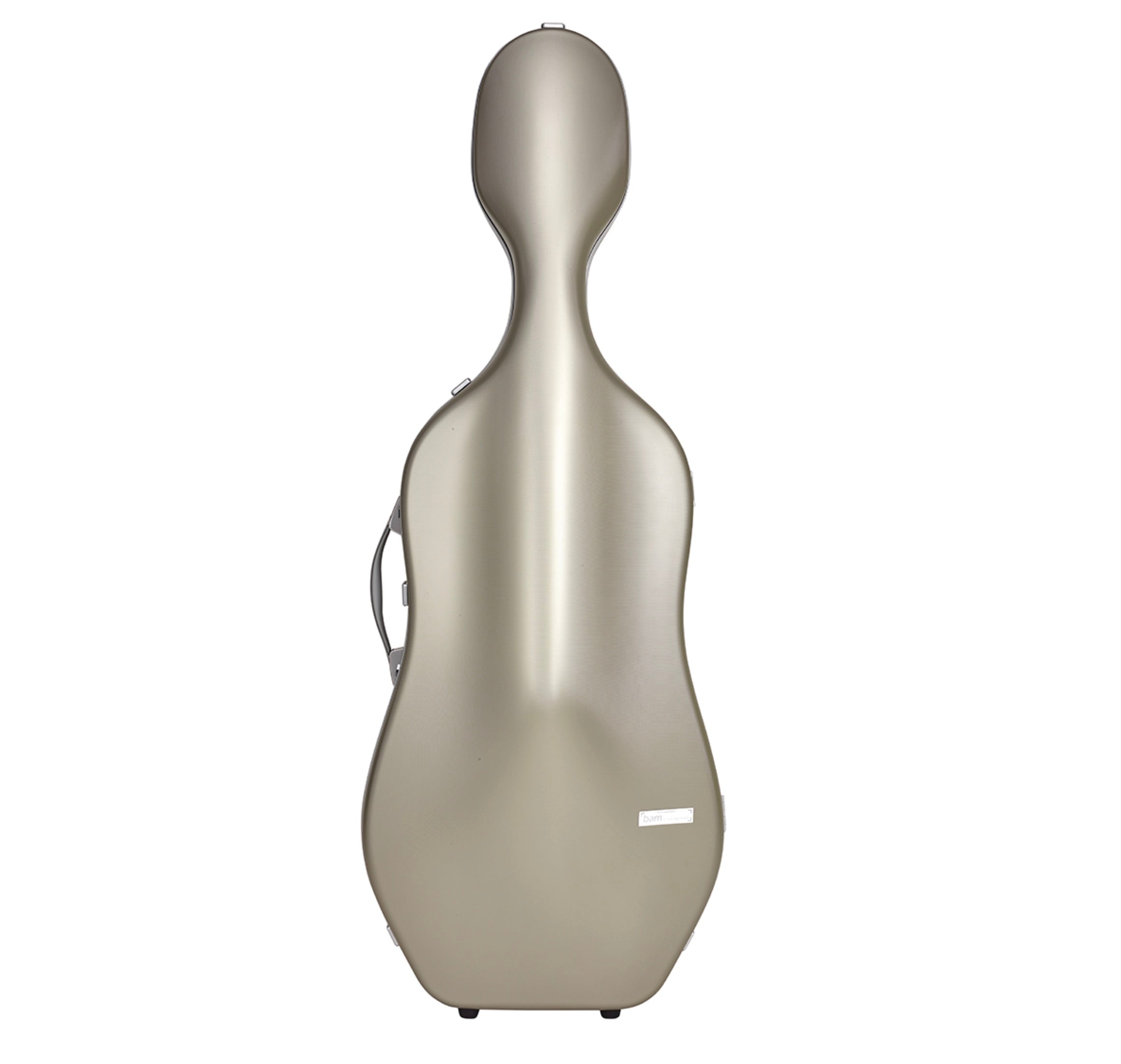 Bam italia Sup1005xlcs custodia hightech supreme in policarbonato per violoncello - champagne - silver