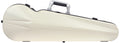 Bam italia Sup2002xlwn custodia hightech supreme ice contoured in policarbonato per violino - white - black version