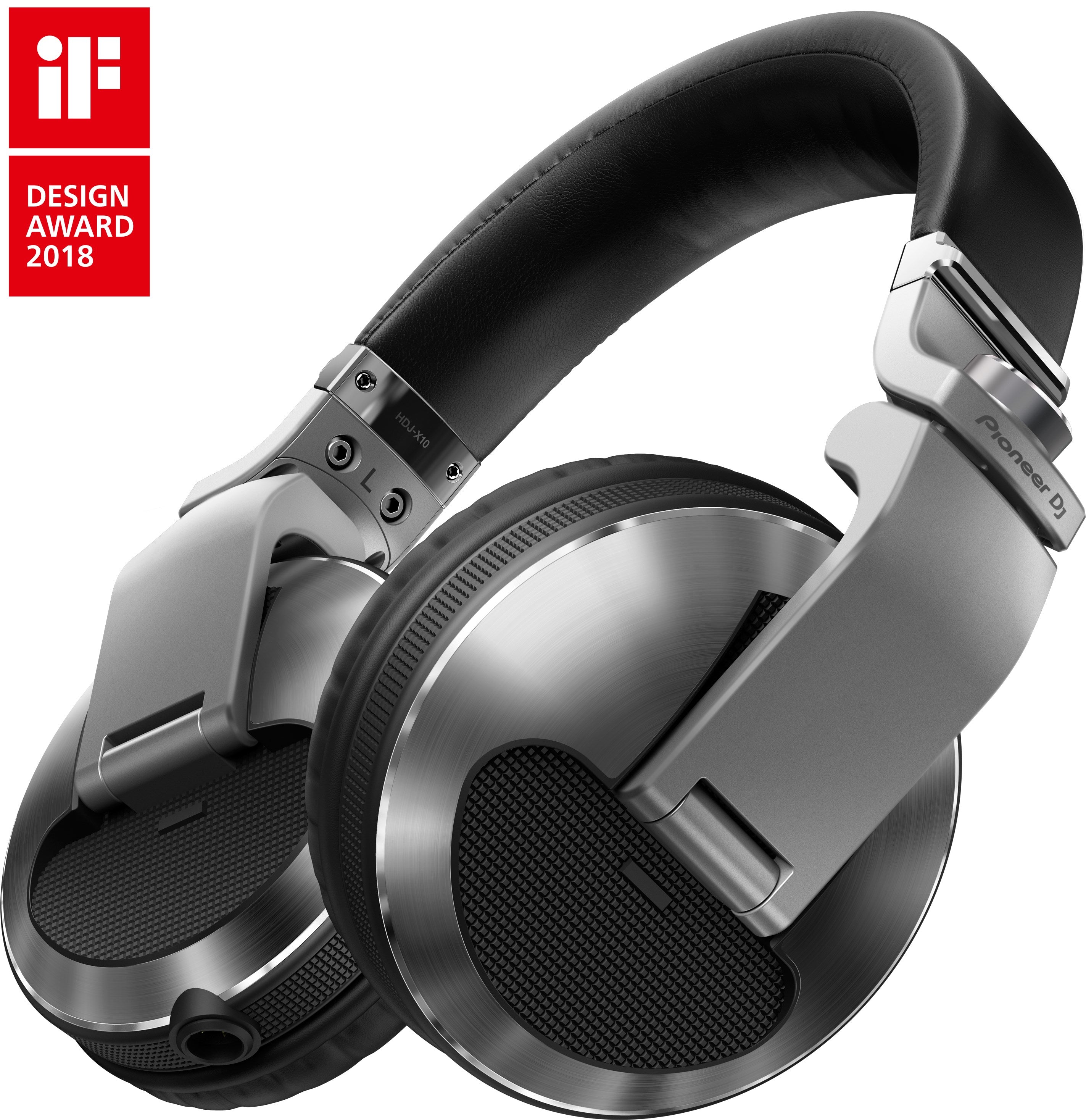 Pioneer Dj HDJ-X10-K DJ Headphones Silver