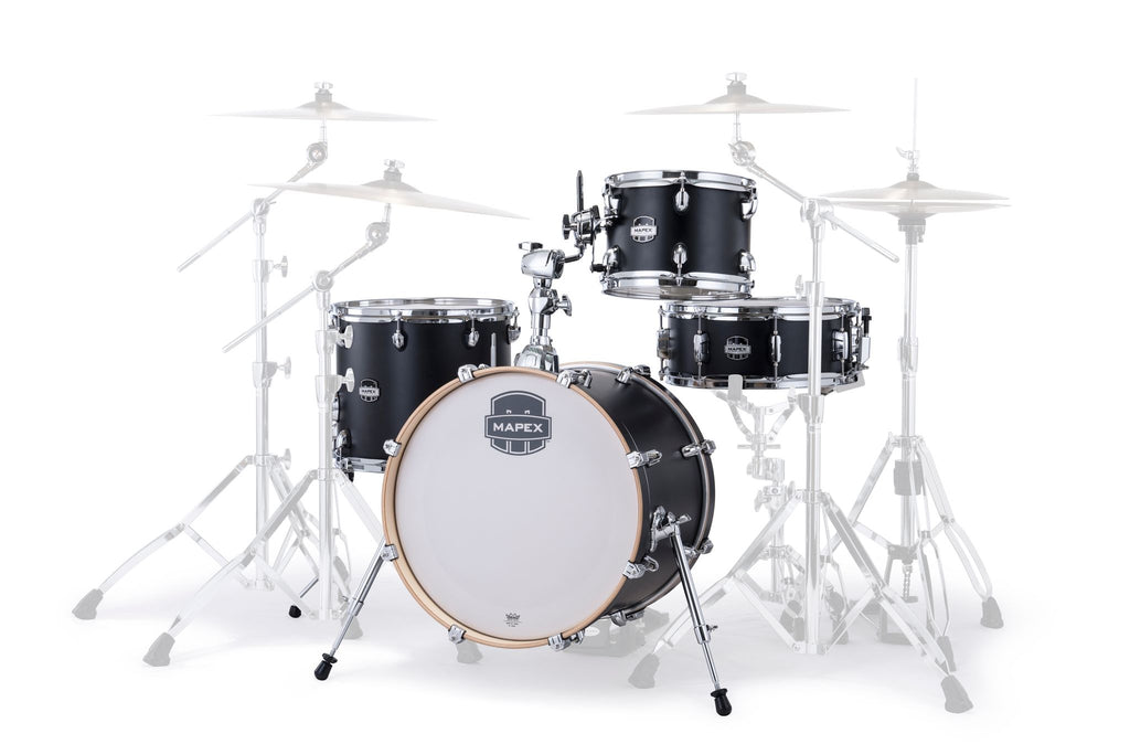 Mapex it Mm486skd Mars Maple Be Bop 4-piece Matte Black