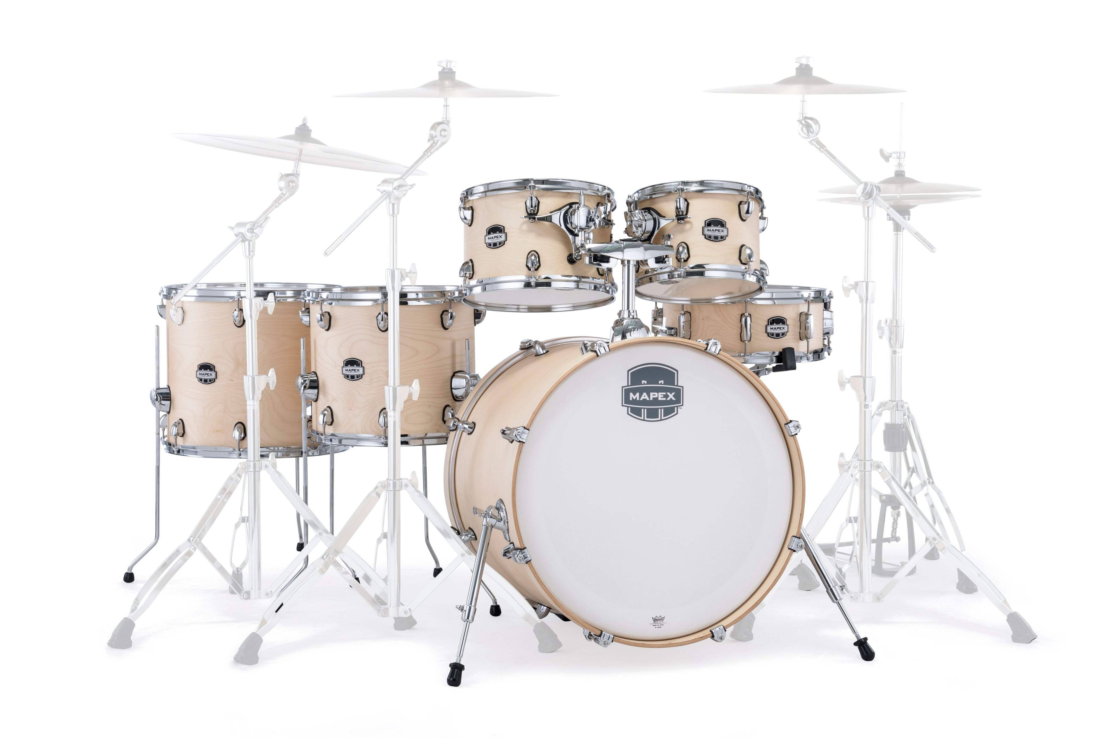 Mapex MM628SFUNW Mars Maple Studiotone 6-piece Natural Satin