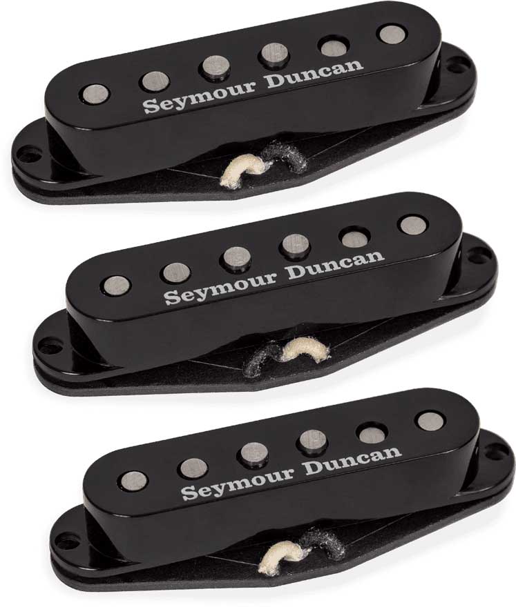 Seymour duncan Set scooped strat black