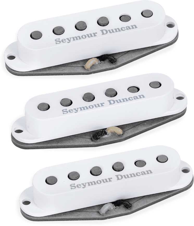 Seymour duncan Set psychedelic strat white