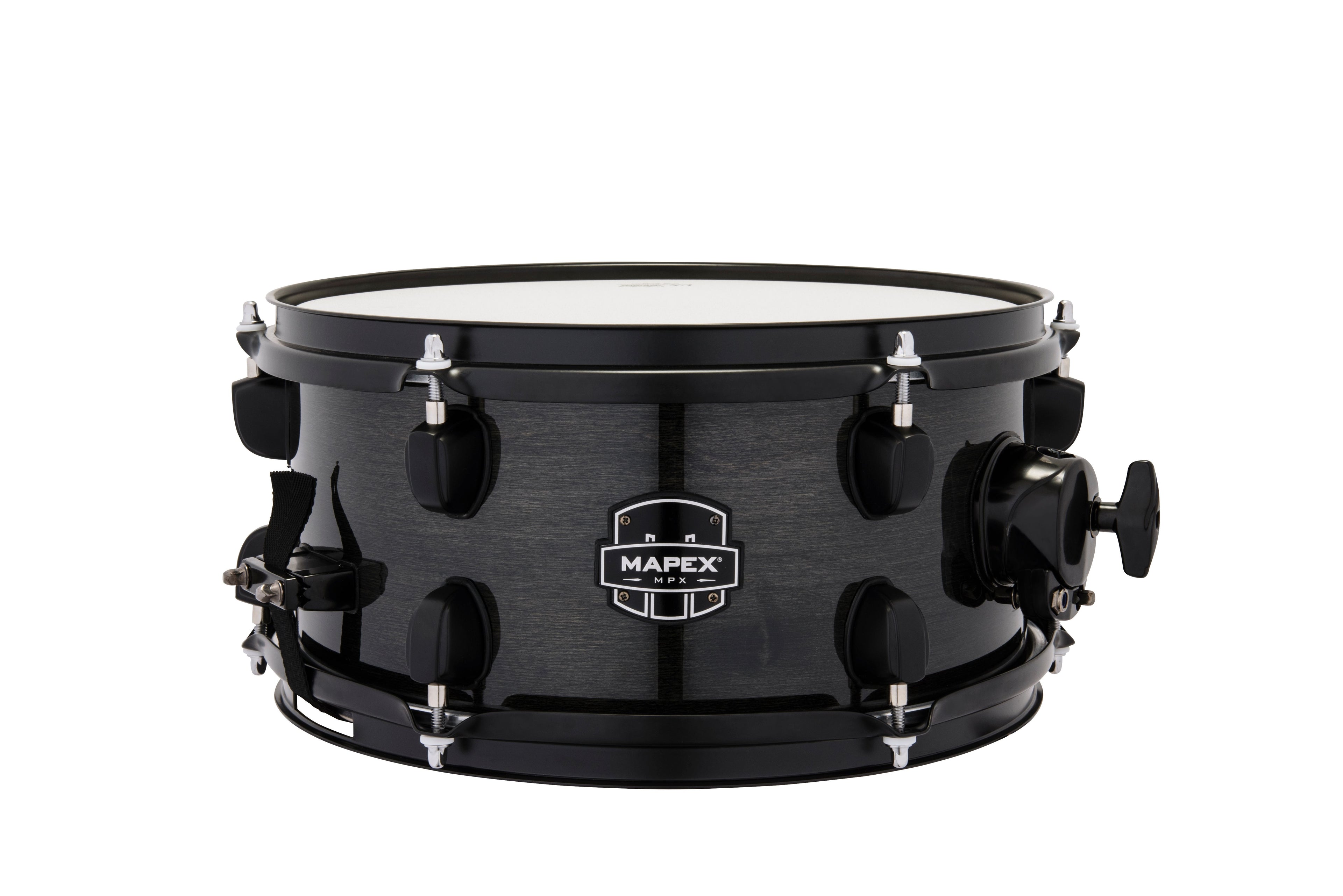Mapex it Mpnmp2600bmb rullante mpx 12x6 transparent midnight black