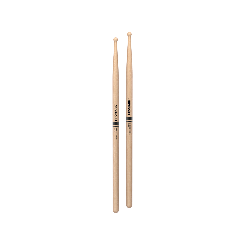 Promark Bacchette Finesse 2B Maple Punta Arrotondata