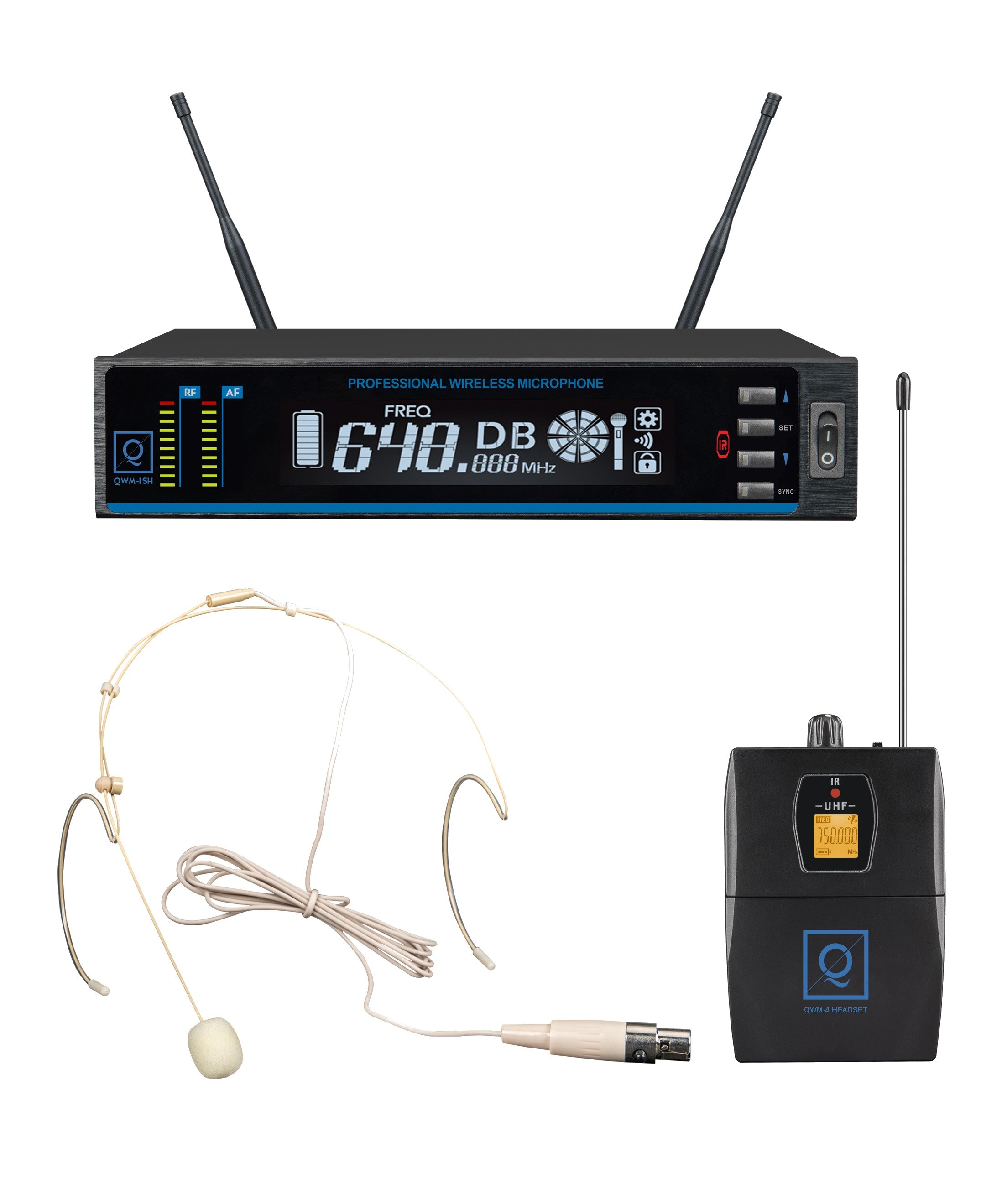 Oqan Qwm-1 headset  863-865 mhz