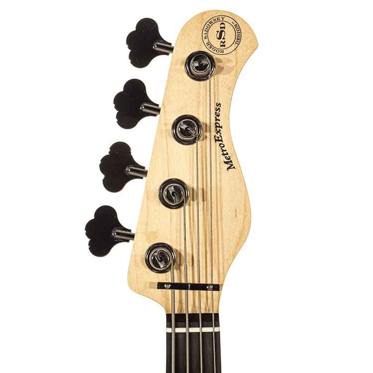 Sadowsky Metro Express 4 Pj Bass Fretless Hybrid Ebony