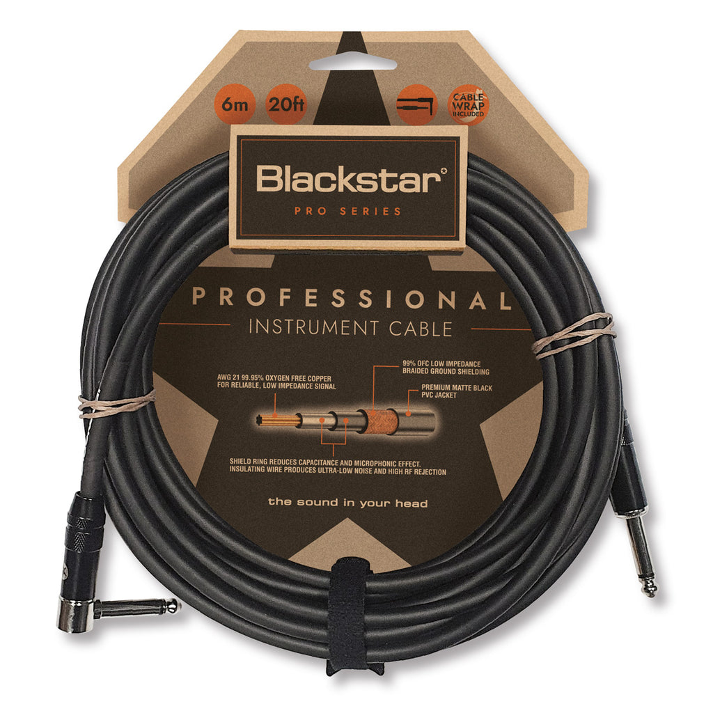 Blackstar Professional cable 6m str/ang