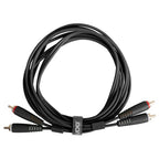 Udg gear U97003bl - ultimate audio cable set rca-rca straight black
