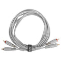 Udg gear U97003wh - ultimate audio cable set rca-rca straight white