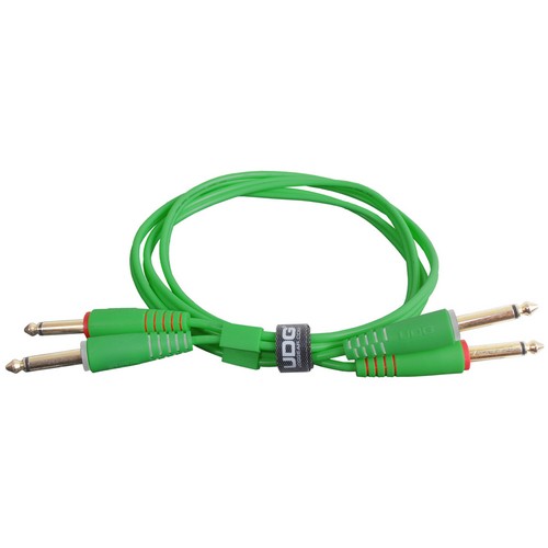 Udg gear U97004gr - ultimate audio cable set jack - jack straight green
