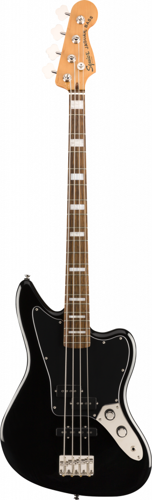 Squier Classic Vibe Jaguar Black Basso Elettrico