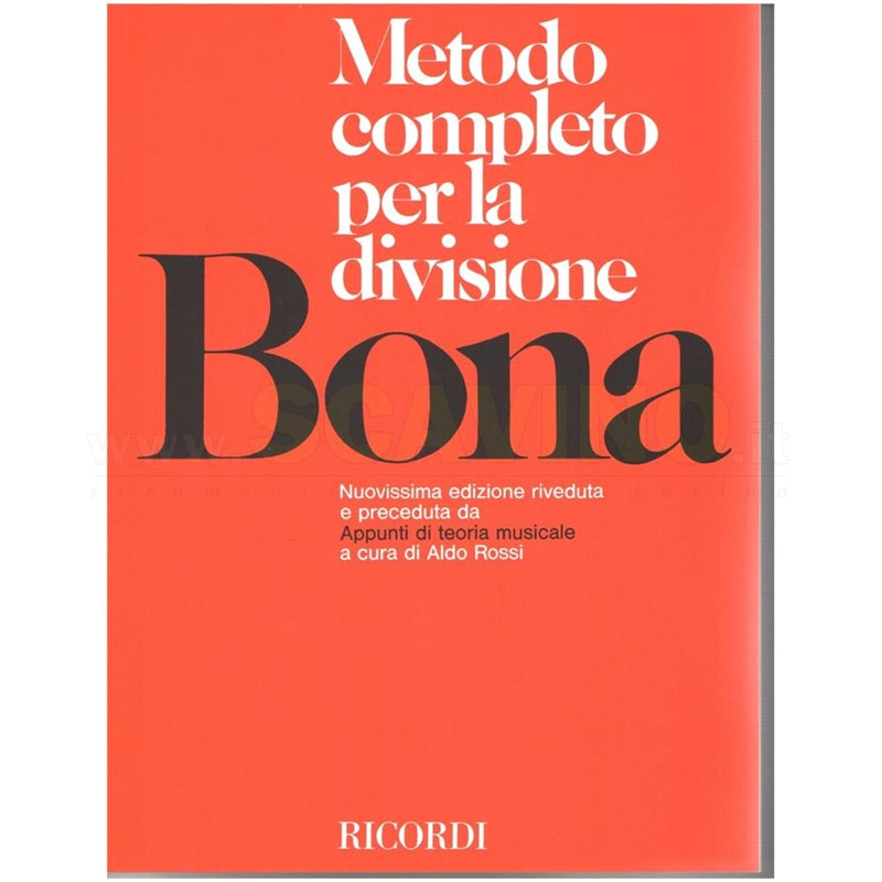 Bona Metodo Completo per la Divisione