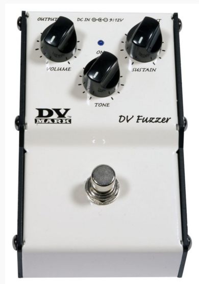 Dv Mark Fuzzer Pedale Effetto